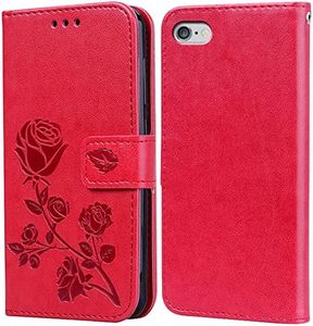 BIIULHCI Funda para for iPhone 6 Plus/6S Plus, Carcasa Libro Tapa de Cuero Piel Wallet Case Flip Cover for iPhone 6 Plus/6S Plus，con Kickstand,Tarjetas Ranura Magnética Cartera