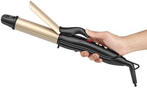 BERTA 2 in 1 Hair Iron Professional Hair Straightener and Curler Iron