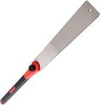 DUEBEL Japanese Fine Cut Saw, Hand Saw Ryoba Double Edge Pull Saw Interchangeable Flush Cut Saw Flexible Blade Handsaw for Woodworking (Japanese Ryoba Saw 31.8cm)