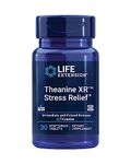 Life Extension Theanine XR Stress Relief - Stay Calm in The Face of Daytime Stress - Gluten-Free - Non-GMO - Vegetarian - 30 Vegetarian Tablets