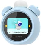 VoxNimbus Smart Clock for Kids with AI Assistant & Voice Control,Sleep Training Clock for Toddlers, White Noise Sound Machine Night Light, Time Management Gift.Educational Gift for Boys Girls.