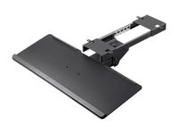 Monoprice Adjustable Ergonomic Keyboard Tray – With a 26.4 x 10in Full Size Platform, Extends Min 18.2in / Max 30.8in, Black - Workstream Collection