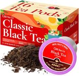 Gya Tea Co Classic Black Tea Pods (16 ct) - Rich & Energizing for a Perfect Morning Kick Start - Caffeinated & Rich in Antioxidants -Black Tea K Cups 2.0 &1.0 Tea Gifts for Women