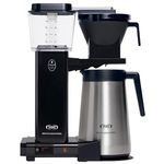 Moccamaster KBGT, Coffee Maker, Filter Coffee Machines, Thermos, Black, UK Plug, 1.25 Liters