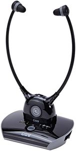 CGV HEL DOLFIN L Casque TV sans Fil avec Assistant auditif spécial sénior - Noir