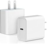 iPhone 15 Charger USB C Fast Charger Block iPhone Charger Brick 2-Pack Power Plug Fast Charging Box Compatible with iPhone 15 14 13 12 11Pro Max/Mini/Plus/iPad/Samsung Galaxy s23/S22/S21