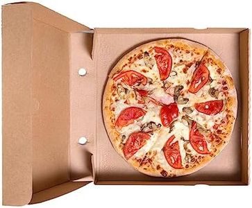 Cake Supplies On Sale 12" x 12" x 1.75" Kraft Corrugated Cardboard Pizza Boxes (Pack of 12)