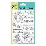 Little Birdie - Clear Stamps Fairy Wishes, 4.5" X 6.5", 18Pc