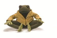 Dora Designs Lionel Armstrong Frog Doorstop