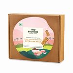 Two Brothers Organic Farms - Nutri Bar (9 healthy energy bars) | Vegan Protein Bar with Dates, Almonds, and Rajgira | Healthy Nutrition Bar With No Added Sugar, Nutrient Powerhouse Protein Bar | Healthy Energy On-the-Go Breakfast Bar