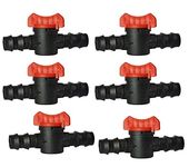 Pinolex® Drip Irrigation Accessories 16mm Pipe Fittings - Straight Connector with Tap (100 pcs)