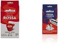 Lavazza Espresso Rossa Ground Coffee, 250g (packaging may vary) & Lavazza Crema E Gusto Classico Roasted Ground Coffee, 8.8 Ounce (Pack of 1)
