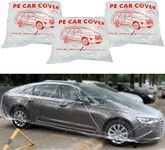 LuliKa 3 Packs Disposable Car Cover