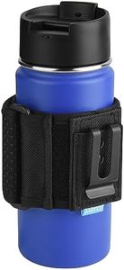 Xxerciz Water Bottle Carrier Holder with Belt Clip Bottle Carrier Sleeve for Mineral Bottle Beverage Bottle and Other Small Water Bottles on Outdoor Walking Hiking Traveling
