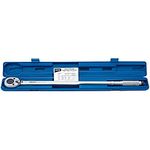 Draper 34964 Ratchet Torque Wrench, 3/4" Square Drive, 65Nm-450Nm, 840mm Length , Blue