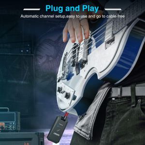 LEKATO 5.8GHz Wireless Guitar System – Transmitter & Receiver