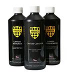 PROTEX Convertible Soft Top Care Kit with Canvas Cleaner/Restorer (Black)/Waterproofer - 500ml