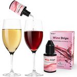 2 Bottles Wine Sulfite and Histamine Remover, Yarkor Wine Drops, Naturally Reduces Wine Headaches and Wine Allergies in 20 Seconds – Wine Filter or Wine Wand Alternative