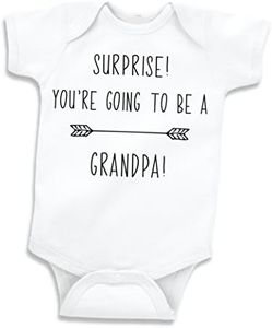 Suprise Pregnancy Announcement Grandpa Newborn Bodysuit (0-3 Months)