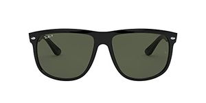 Ray-Ban Men Polarized Green Lens Square Sunglasses - 0RB4147601/5860