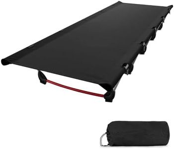 Alpen Camping Cot Bed, Ultralight Folding Backpacking Cot, Portable Compact Tent Camping Cot Bed for Adult, Backpacking, Hiking, Camping, Travel, Office Nap, Outdoor, Indoor