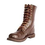Rothco Brown Leather Jump Boot - 10