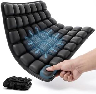 TrailTact Inflatable Car Seat Cushion for Airplane, Office Chair Cushions
