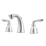 Pfister LG49CB1C Avalon Two-Handle 8 Inch Widespread Bathroom Faucet in Polished Chrome, Water-Efficient Model