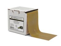 TheraBand Resistance Band 25 Yard Roll, Gold Max Strength Elite Non-Latex Professional Elastic Bands for Upper & Lower Body Exercise, Physical Therapy, Pilates, & Rehab, Dispenser Box