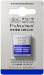 Winsor & Newton Professional Water Color with Half Pan, French Ultramarine