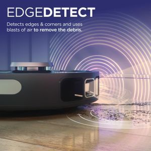 Shark PowerDetect Robot Vacuum – Black, Smart Sensor Cleaning