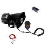 YIYIDA Car horn siren speaker Electric Horn Car recording 100W 130DB car siren vehicle horn with Mic PA speaker system emergency sound Loud Car siren Horn Siren for any 12V car truck boat ect