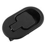 Drhomeam 1PC Recliner Replacement Part Sofa Chair Couch Release Lever Pull Handle Replacement Recliner Handle ABS Plastic Black(1)