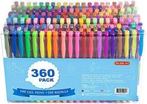 Shuttle Art 360 Pack Gel Pens Set, 