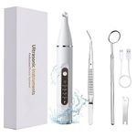 Plaque Remover for Teeth Kit, No Need Water Flosser with 5 Modes, Removal of Food Residue and Tartar for Home Travel Use