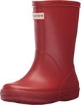 HUNTER Kids First Classic Rain Boot, Military Red, 5 Little Kid