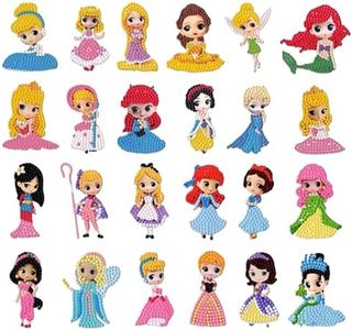 Tacino 24pcs 5d Kit De Pintura Diamond Painting Para NiñOs - Diy 5d Diamante Stickers Kit - Pegatinas Diamond Painting - Un Gran Regalo Para NiñOs O Adultos Principiantes