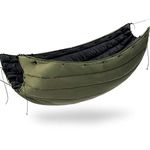 Onewind Camping Hammock Underquilt, Dupont Sorona Insulation Under Quilt, Lightweight Warm Hammock Quilts for Double or Single Hammock Camping, Hiking, Backpacking, OD Green