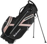 Golf Stand Bag, Lightweight Golf Bag with 8-Way Top Dividers, Golf Bag for Men & Women with Adjustable Dual Strap, Rain Cover, Cooler and Golf Accessory Kit