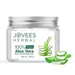 Jovees Herbal Pure Aloe Vera Gel For Face & Hair - 200g | Hydrating Aloe Vera For Skin & Body | Soothing Aloe Gel for Acne Scars, Blemishes, Anti-Aging & Skin Redness | Multipurpose Aloe Vera Gel