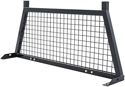 Discount Ramps HA-RACK-V2 Black Adjustable Steel Headache Rack