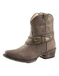 Roper Womens Nelly Boot, Brown, 5