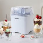 The Better Home Fumato Ice Cream Maker For Home 1.5 Litres|Slushy Maker,Sorbet,Frozen Yogurt And Ice Cream Machine With Lcd Display- White