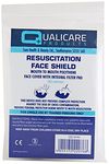 Rebreath CPR Mouth to Mouth Resuscitation Face Shield with Valve (Pack of 10)