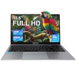 Lapbook 15.6" Full HD Windows 11 Laptop - 15th Gen CPU, 512GB M.2 SSD, Windows 11 Home, Dual-Band WiFi, Integrated Webcam - S15 N6 Quad-Core, 15 Inch Lightweight Laptop (16GB RAM)