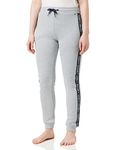 Tommy Hilfiger Women Sweatpants Long, Grey (Grey Heather), L