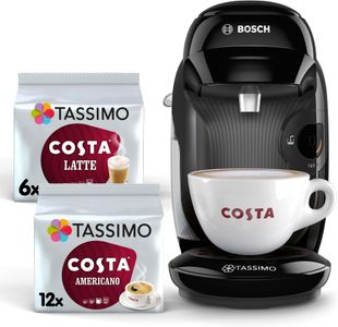 Tassimo Bosch Pod Coffee Machine – Black Single Serve Brewer