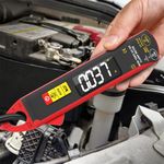 BSIDE UX1 1mA Low Current Clamp Meter DC AC TRMS Milliamp Clamp Meter for Leakage Current Automotive, Smart Multimeter Rechargeable with Capacitance Resistance Diode Temperature NCV Tester