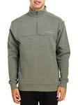 Columbia Men's Hart Mountain II Half Zip Jacket, Green Multi, Small