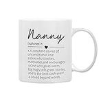 QASHWEY Nanny Definition Coffee Mug